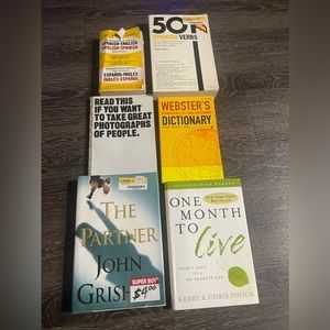 6 books